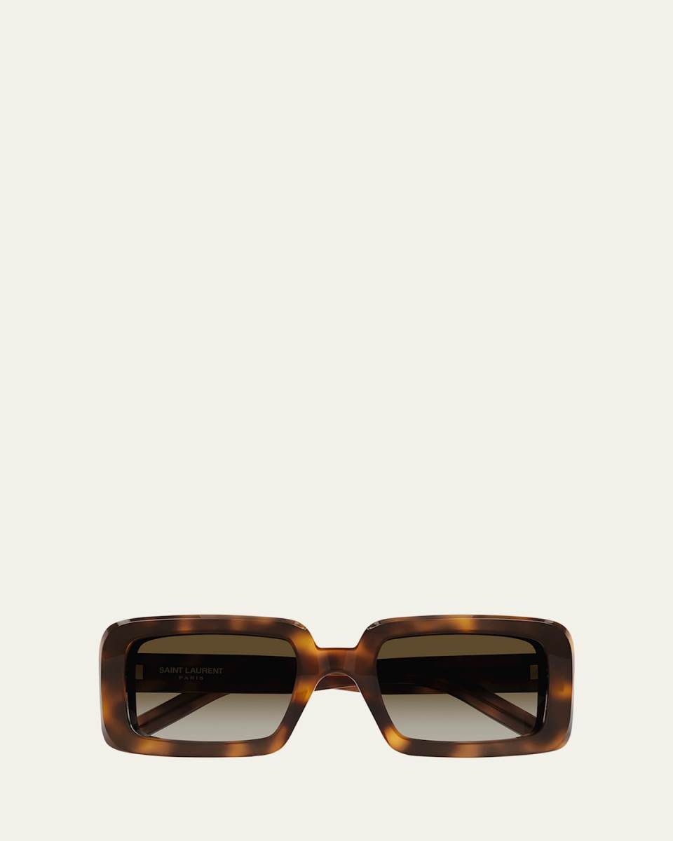 Acetate Rectangle Sunglasses